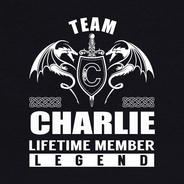 Team CHARLIE Lifetime Member Legend by Lizeth